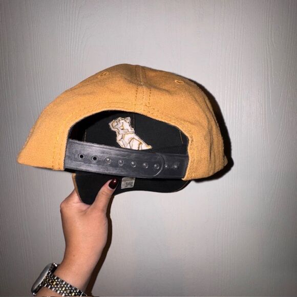 Mack Hat Cap Snap Back Adult One Size Brown Embroidered Bulldog Diesel Truck - Picture 4 of 8